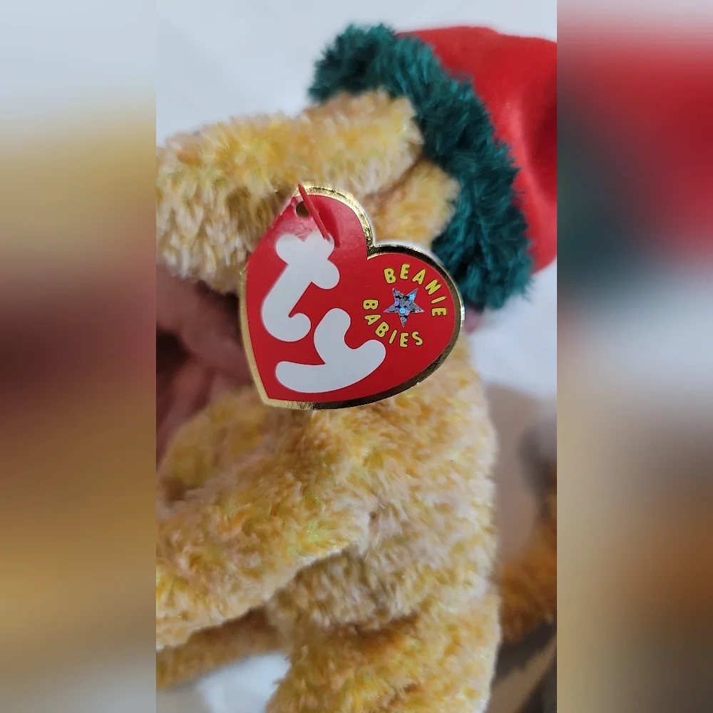 Vintage Y2K Festive Plush Dog and Frozen Reindeer‎ Set collection